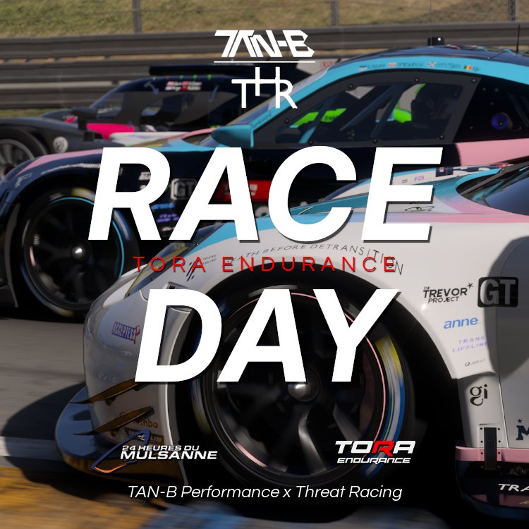 IT'S RACE DAY!

In just two and a half hours we get underway for the <a href="/TheReal_TORA/">TORA</a> 24 Heures Du Mulsanne! 

Our first 24 hour race as a team and we're ready to give it our all! 🫡