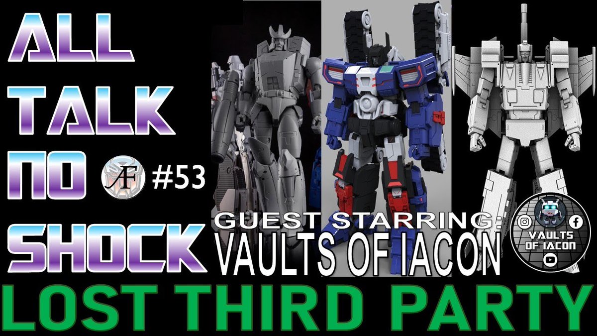 ArrowFyre's tweet image. Back for an episode of All Talk No Shock with @vaultsofiacon around some of the Third Party figures we've never gotten to see, or will we ever see?

Check it out here: youtu.be/4L-63YRIGTk

#Transformers #ThirdParty #XTransbots #Fanstoys