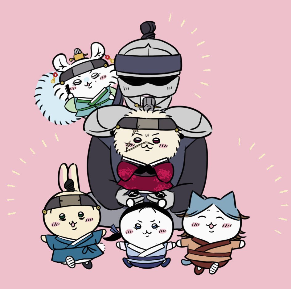<a href="/WEBCOMIC_TEN/">テン</a> ぎゃー！雪辱FAすごすぎとか嬉しすぎて震えて🥹🫘🌰🈵喜ばれてまた嬉しくて震えてます🥹🫶（全ア界隈🥹🫶）

（あまりにちいかわにハマりすぎて勝手に雪辱コラボFA描いてたやつ）（ﾃﾝﾜﾚさんに押し付け🧚‍♀️）（ヨロイ（イム）推し）（今ﾖﾝｿｸ（ちいかわ）も描いてるから押し付ける予定）