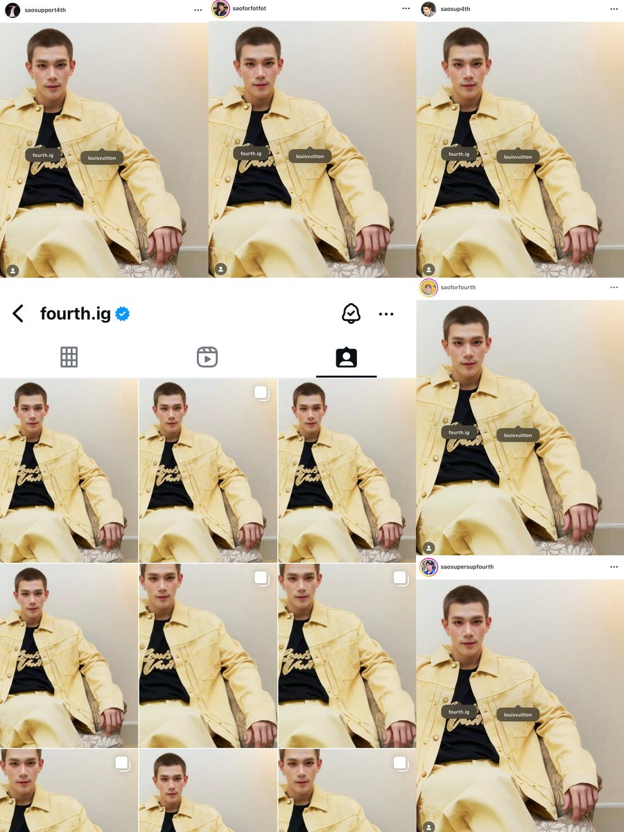 ส่งการบ้าน LV Boy ค่ะ ความหล่อเต็มไอจีไปหมดเลย 😽

<a href="/tawattannn/">FOURTH</a>  
#LouisVuitton <a href="/LouisVuitton/">Louis Vuitton</a> 
#Fourthnattawat #โฟร์ทณัฐวรรธน์