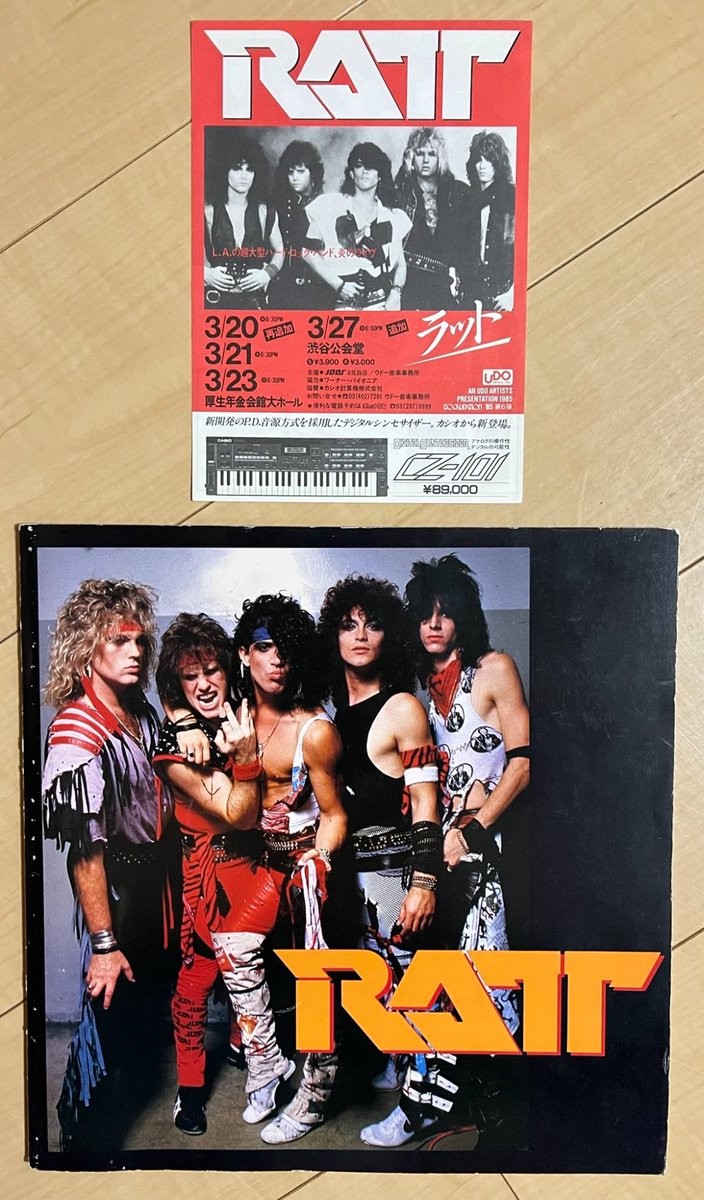 tatsurocker's tweet image. RATTのRobbin Crosbyの命日でしたか…
キングがいたRATT全盛期の来日公演は本当に凄い人気でした。キングに直接会えたのは3回？だったかな。
RATTは特に初来日と2度目の来日公演の時の出待ちはBON JOVIやMÖTLEY CRÜEよりも人気があって近づけませんでした。キング大きかったな🙏

#RobbinCrosby 
#RATT