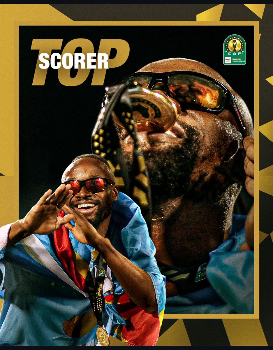 fistonmayele9's tweet image. Meilleur buteur de la league de champion D Afrique LDC 2024 2025 🐆