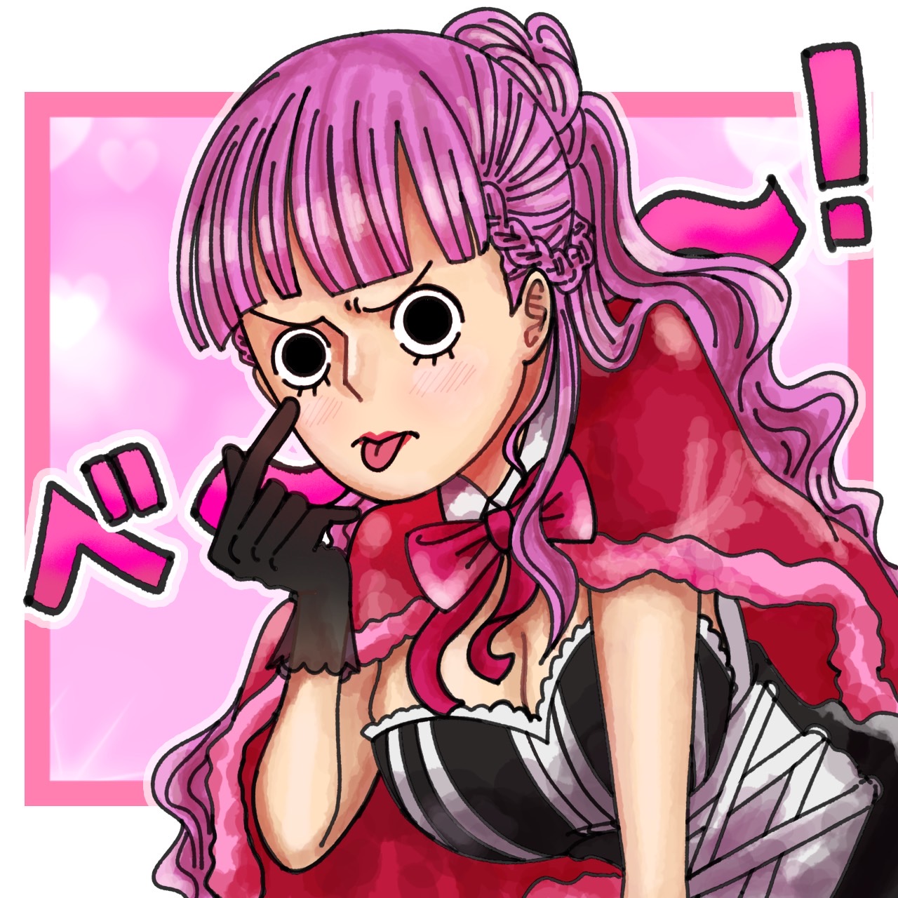 ペローナ様です。 スリラーバーク風専用台座付き P.O.P CB-EX ペローナ【GOTHIC