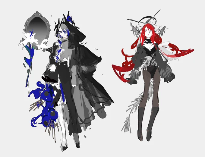 キャラデザの練習…
