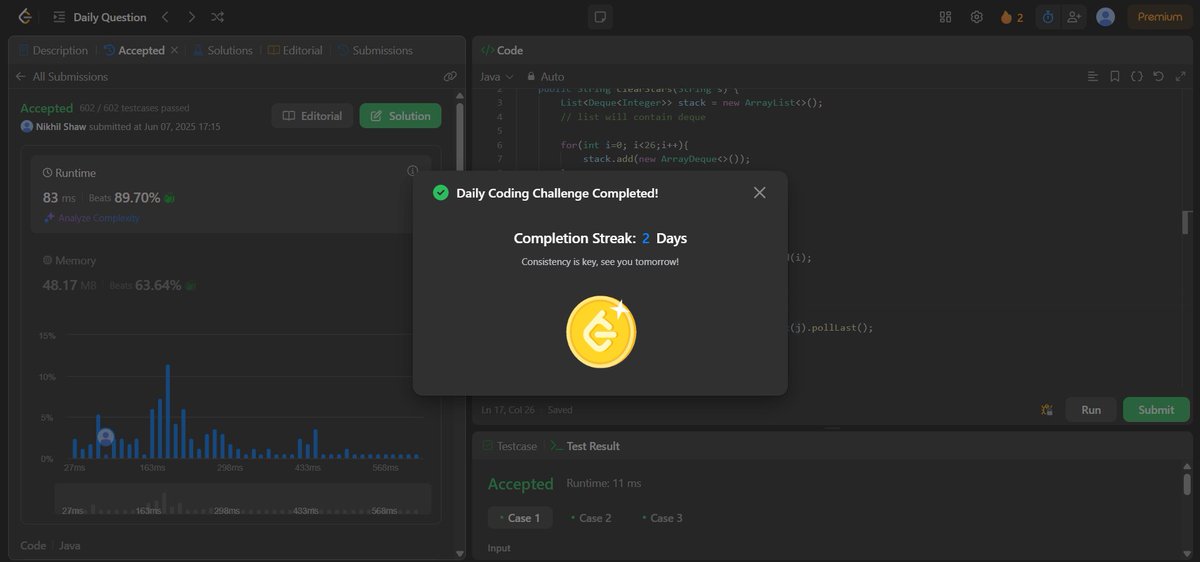 nikhilshaw575's tweet image. use #ArrayList+#Stack  
#LeetCode