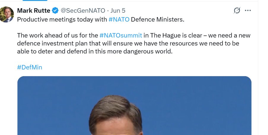 Bijna dagelijks hebben Mark Rutte, Ruben Brekelmans en Defensie het over 'bedreigingen' en dat we om die reden geld moeten geven aan wapens in Oekraïne en Defensie voor onze 'veiligheid'. De afgelopen week lijken hun accounts er nog een tandje bij te hebben gezet, als je