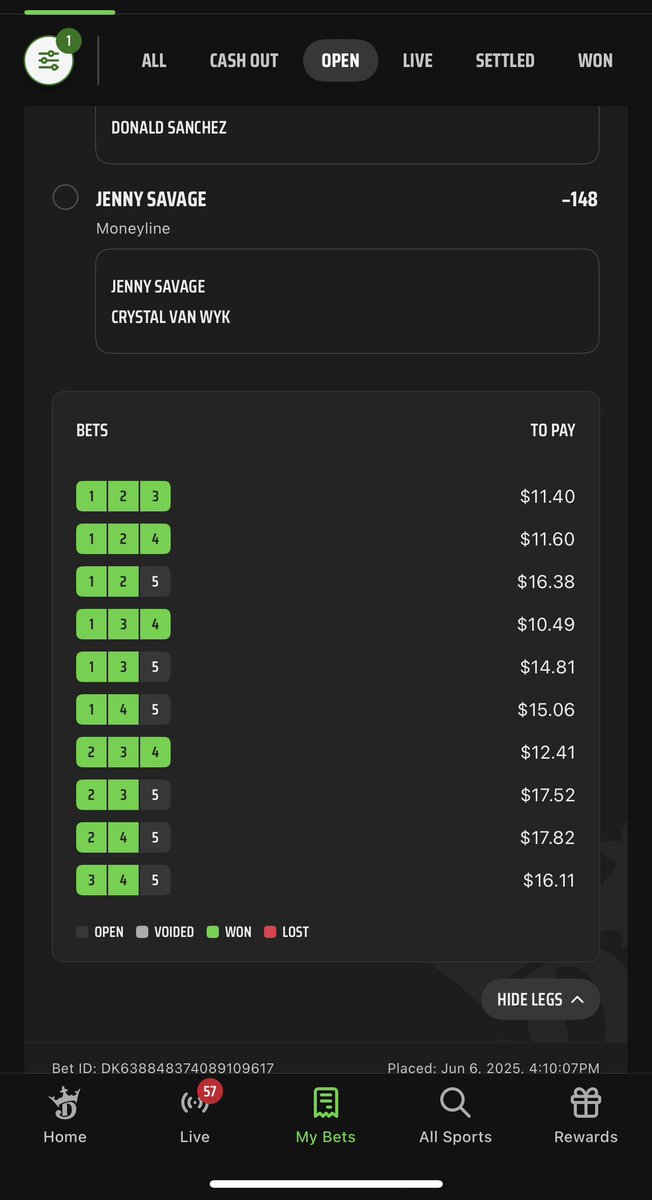 F0CUSED's tweet image. Hey @DKSportsbook this last leg in my round robin was a no action.
Can this get cleared out?