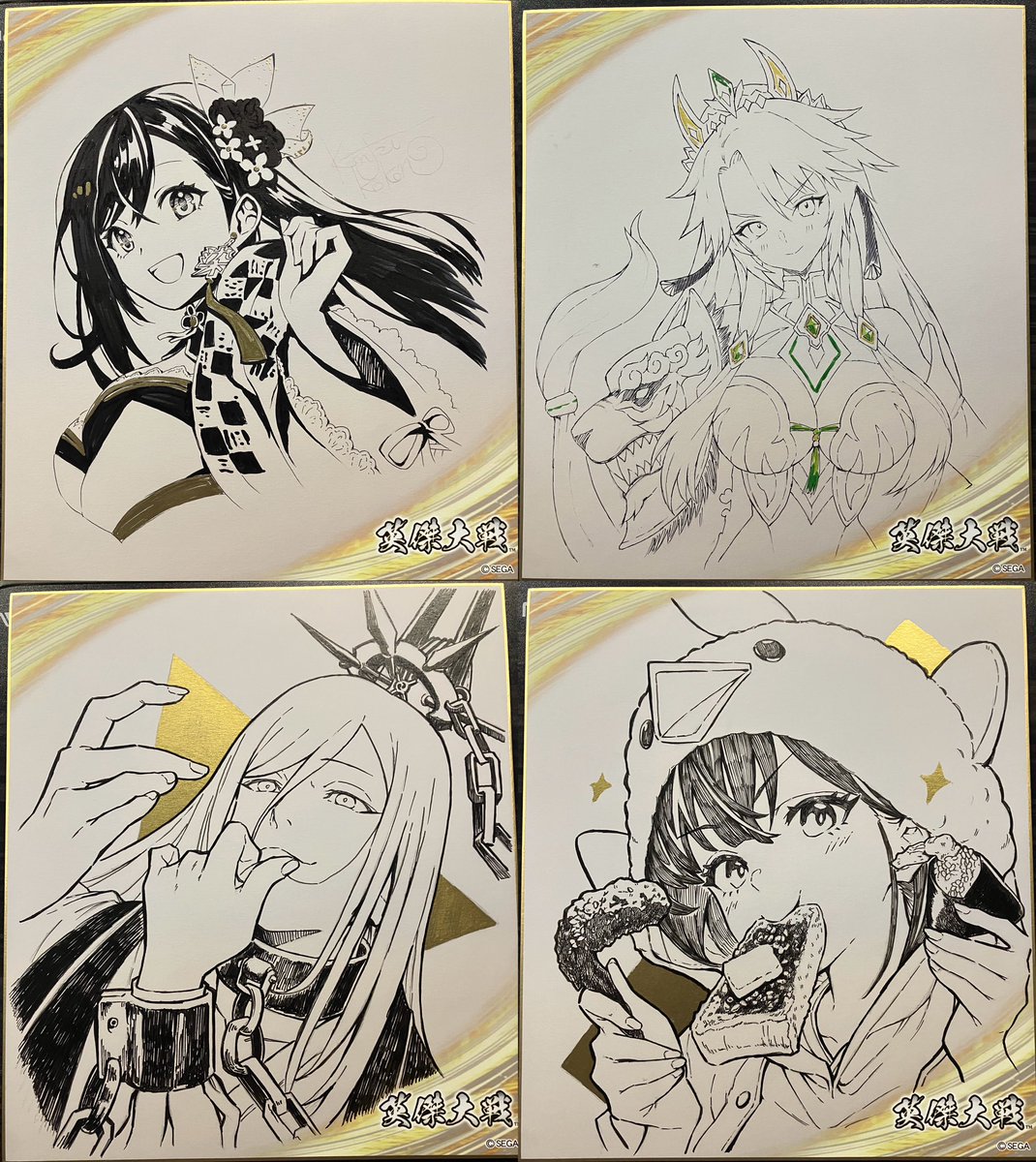 当日発送 英傑大戦 オリジナル デスクマット 麗花 紺藤ココン 当日発送