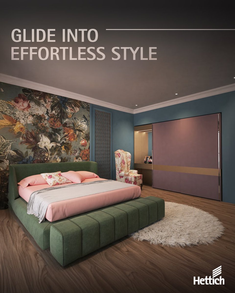 HettichIndia's tweet image. From your living room to the kitchen, your kid&apos;s room to the bedroom, TopLine L helps you glide through life effortlessly, making every space functional, elegant, and truly magical.

#HettichIndia #SlidingDoorSystem