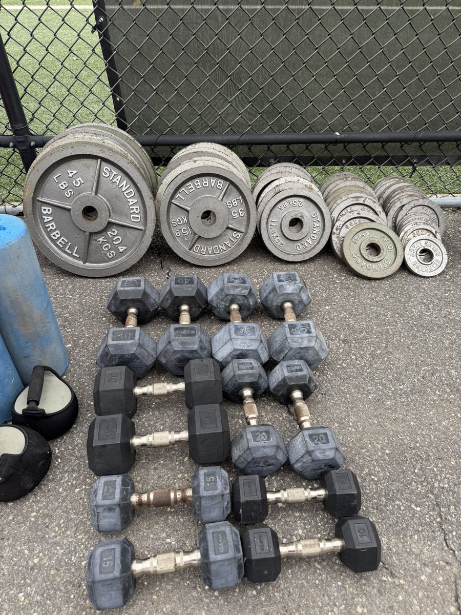 NAKnightsftbl (@naknightsftbl) on Twitter photo HUGE thank you to <a href="/NAYouthCenter/">NA Youth Center</a> <a href="/RickMGorman/">Rick Gorman</a> for the generous donation of all these weights for our program! Summer field work is about to be on 1000000‼️ <a href="/NA_Athletics/">Scarlet Knights</a> <a href="/CerulloCoach/">Matt Cerullo</a> HUGE thank you to <a href="/NAYouthCenter/">NA Youth Center</a> <a href="/RickMGorman/">Rick Gorman</a> for the generous donation of all these weights for our program! Summer field work is about to be on 1000000‼️ <a href="/NA_Athletics/">Scarlet Knights</a> <a href="/CerulloCoach/">Matt Cerullo</a>