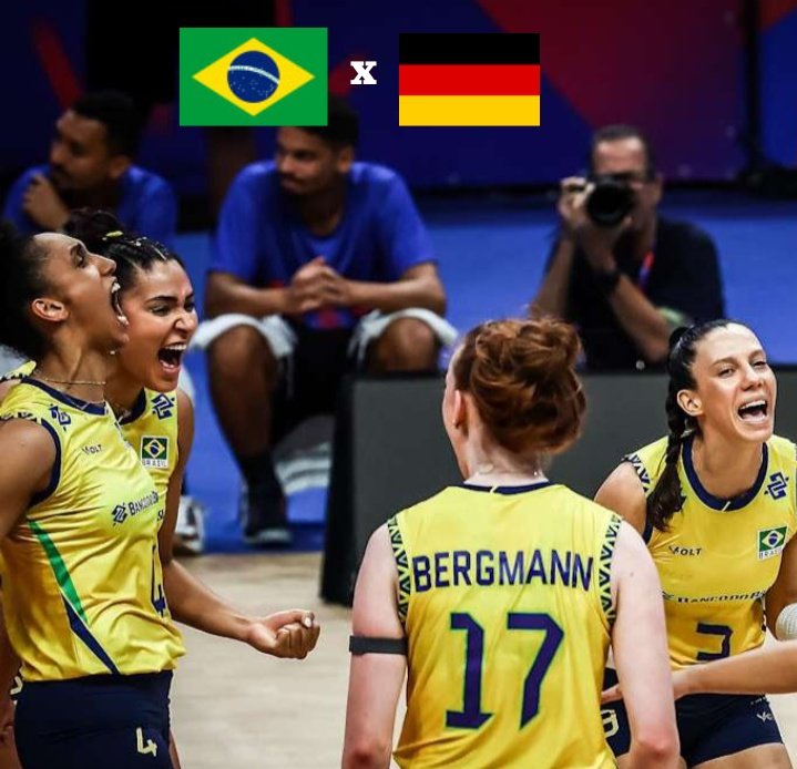 PARA SEGUIR BEM!!!

🏆VNL Feminina
⚔️Brasil x Alemanha 
🕛13h30
🏟️Maracanãzinho 
📍Rio De Janeiro, Brasil 
📺#VoleiNoSportv, #VBTV

💚💛💙🤍
