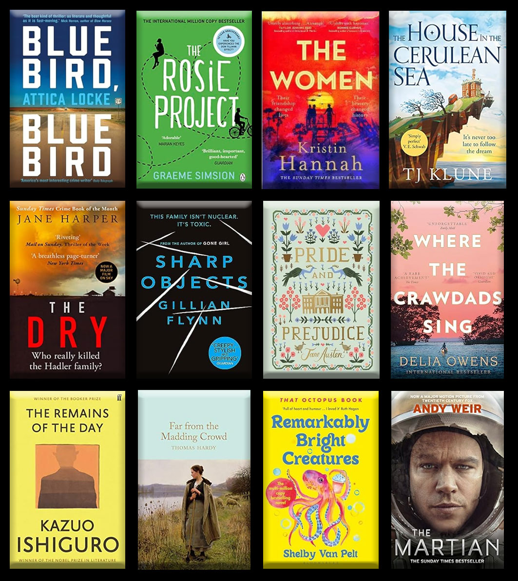 Twelve books to sweep you off your feet this summer. The perfect mix of genres, all books designed for maximum emotional impact - thrills, chills, swoons, gasps, ALL the feels. Which haven't you read, what are your favourites, and which one will you try? Hx