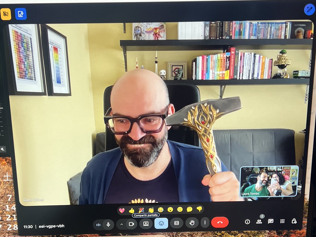 En breve sacamos de la freidora (o del horno/air fryer, hay para todos los gustos 🤣) un donucito 🍩 rico rico con nuestro queridísimo <a href="/danoliverm/">Dani Oliver 🏳️‍🌈🇪🇸🇬🇧🇯🇵</a> 🥰