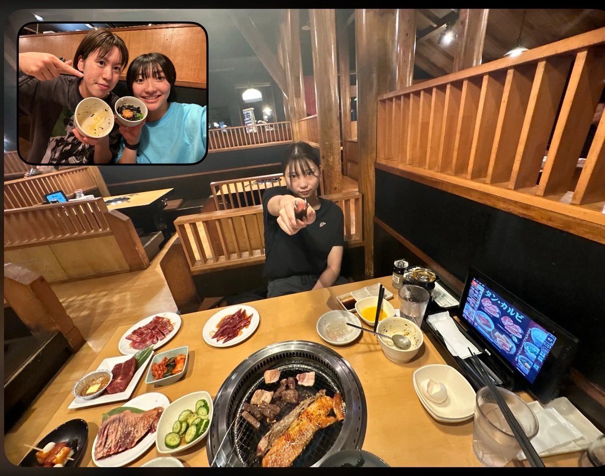 ☆ー☆ー☆ー☆ー☆ー☆ー☆ー☆ 

メディ子による本日のひとこと💙

☆ー☆ー☆ー☆ー☆ー☆ー☆ー☆

✅本日の担当：#小山明

昨日同期と焼肉に行ってきました💗
みなさんも、週末は外食で
『焼肉きんぐ』どうですか？？
また、月曜日からも頑張るぞ💪

#埼玉上尾メディックス
#大同生命SVリーグ