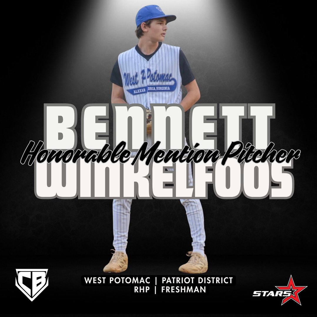 STARS Baseball (@starsbaseballva) on Twitter photo 🔥 Congratulations to Bennett Winkelfoos (<a href="/BWinkelfoos/">Bennett Winkelfoos</a>) on his All-District selection! 🌟⚾️
His performance this season with <a href="/WestPot_Base/">West Potomac Baseball</a> earned him the recognition.
<a href="/colangelobasbll/">colangelobaseball</a> <a href="/PrepBaseballVA/">Prep Baseball Virginia/DC</a> <a href="/VarsityVirgini1/">Virginia Varsity Baseball</a>
#starsshowcasebaseball #train #develop #compete 🔥 Congratulations to Bennett Winkelfoos (<a href="/BWinkelfoos/">Bennett Winkelfoos</a>) on his All-District selection! 🌟⚾️
His performance this season with <a href="/WestPot_Base/">West Potomac Baseball</a> earned him the recognition.
<a href="/colangelobasbll/">colangelobaseball</a> <a href="/PrepBaseballVA/">Prep Baseball Virginia/DC</a> <a href="/VarsityVirgini1/">Virginia Varsity Baseball</a>
#starsshowcasebaseball #train #develop #compete