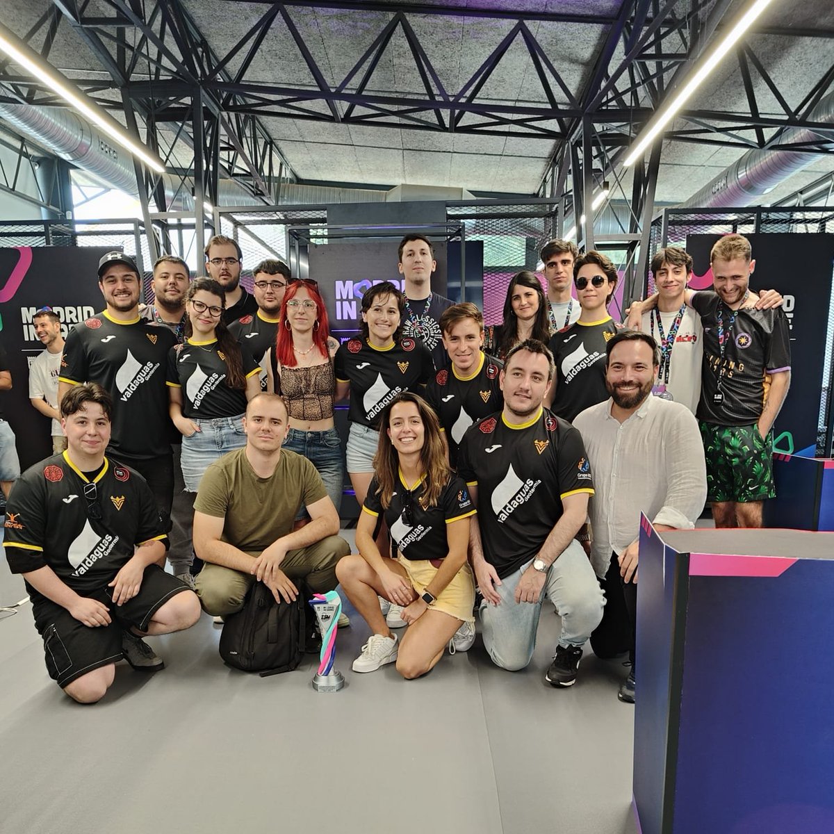 Ganamos 2-0 la final de la #EsportsSeriesMadrid y ascendemos a nexo! Ha sido corto pero intenso, un placer conocer a toda la gente de <a href="/ValkiriasVKS/">Valkiria's Vikings</a> que me han tratado genial. 

GGs chavales <a href="/urgaleex/">𝘈𝘭𝘦𝘹</a> #Araña <a href="/Sh3ry_/">Sh3ry🐁</a> <a href="/Bolyy11/">Bolyy1</a> <a href="/Adaggio__/">Jota</a> <a href="/BorjaBarroso2/">Borja Barroso</a> 🫡🫡