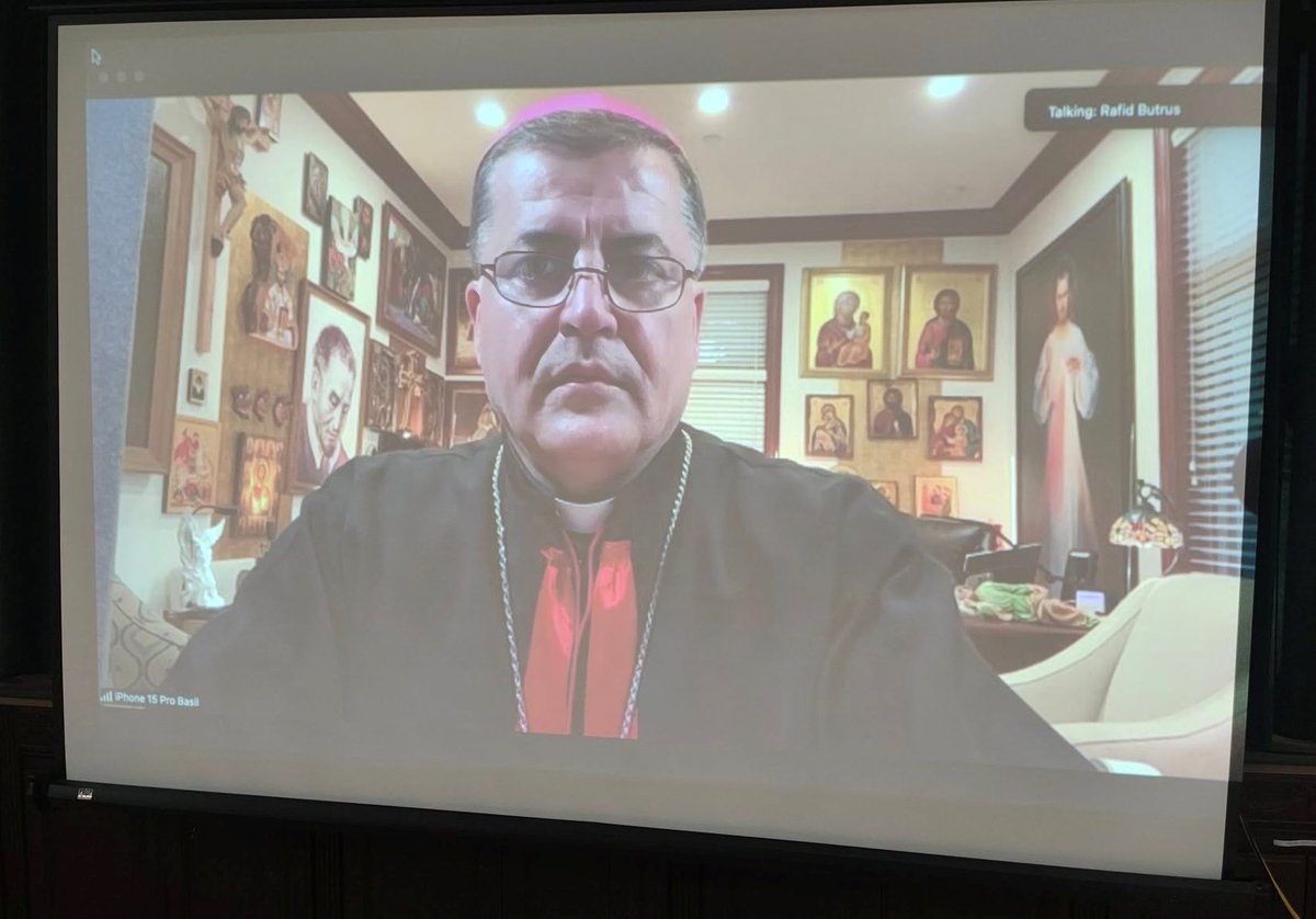baselyaldo's tweet image. Online Lecture # St. Michael Church in CA 6 June 2025
محاضرة عبر الزووم لاخوة يسوع في كنيسة مار ميخا - سان دييكو