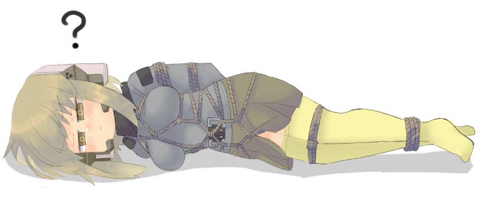 縛られるだけ縛られて観察されるエルエちゃん 