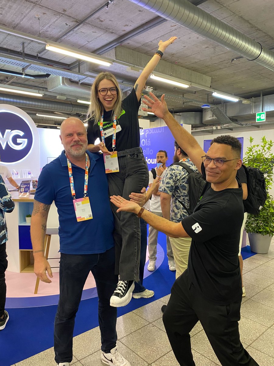 Had such a great time and it's not over yet! 

Everything we achieve at #WordPress is an accomplishment built on the with of others.  

Grateful to <a href="/remkusdevries/">Remkus de Vries</a> for allowing us to stand on the shoulders of giants 😄
<a href="/kairytei/">Ieva</a>

#WCEU2025