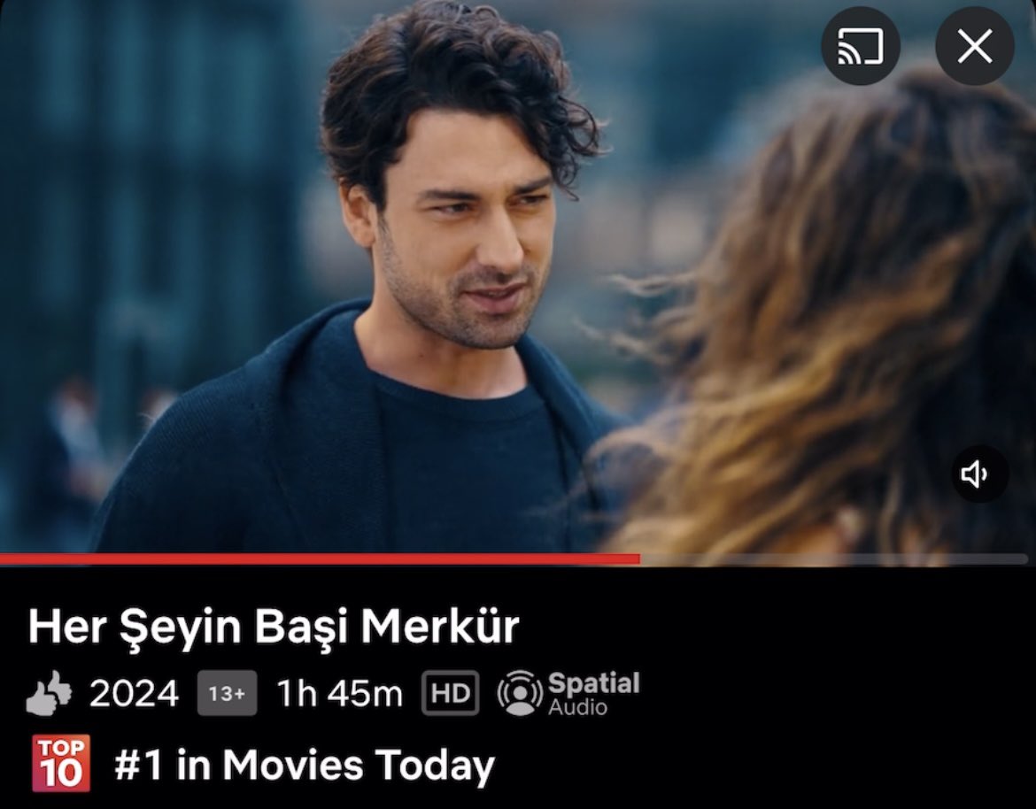 Film oğlum Netflix'te 1 numara 💥💥
Portalların bunu yayınlamasını bekliyorum, onlar da hep başarısızlığını yazıyorlar. 
#HerŞeyinBaşıMerkür
#AlpNavruz