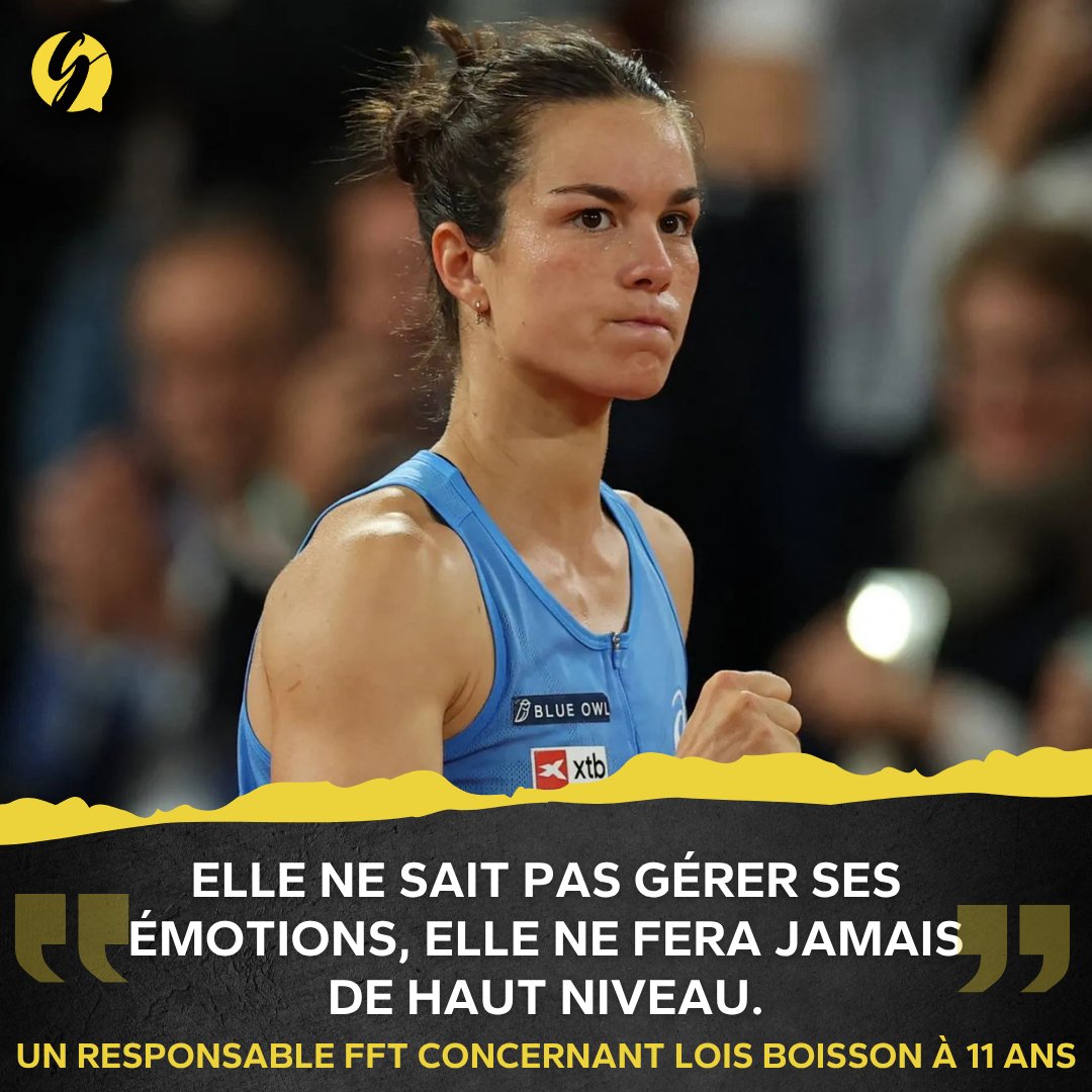 Game, Set & Talk (@gamesetandtalk) on Twitter photo UNE FÉDÉRATION FRANÇAISE DE TENNIS INCOMPÉTENTE ? 🙄🇫🇷
Au sein d'un article d'<a href="/Eurosport_FR/">Eurosport France</a>, on a appris cette semaine que Lois Boisson 🇫🇷 a été jugée à 11 ans par un responsable de la FFT comme une joueuse "qui ne fera jamais de haut niveau". 🥶
Résultat 👉La Française a UNE FÉDÉRATION FRANÇAISE DE TENNIS INCOMPÉTENTE ? 🙄🇫🇷
Au sein d'un article d'<a href="/Eurosport_FR/">Eurosport France</a>, on a appris cette semaine que Lois Boisson 🇫🇷 a été jugée à 11 ans par un responsable de la FFT comme une joueuse "qui ne fera jamais de haut niveau". 🥶
Résultat 👉La Française a