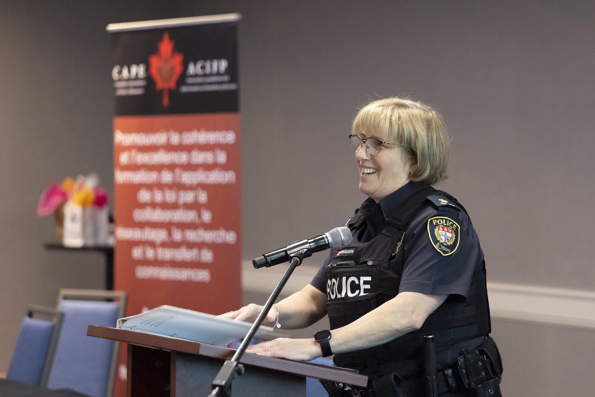 C.A.P.E. (@cape_acifp) on Twitter photo Thank you to <a href="/OttawaPolice/">Ottawa Police</a> for the warm welcome this week! 🇨🇦
A special thank you to Chief Stubbs and DC Ferguson for our conference opening and keynote.
#CAPE2025 Thank you to <a href="/OttawaPolice/">Ottawa Police</a> for the warm welcome this week! 🇨🇦
A special thank you to Chief Stubbs and DC Ferguson for our conference opening and keynote.
#CAPE2025