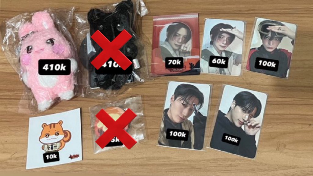 WTS ATEEZ ANITEEZ IN TREASURE READY INA

mini plush ddeongbyeoli
stamp event yeosang
merch event yeosang yunho san wooyoung

🏡 JAKARTA
🍊 Co shopee

🏷️ pc photocard seonghwa yunho yeosang san wooyoung want to sale