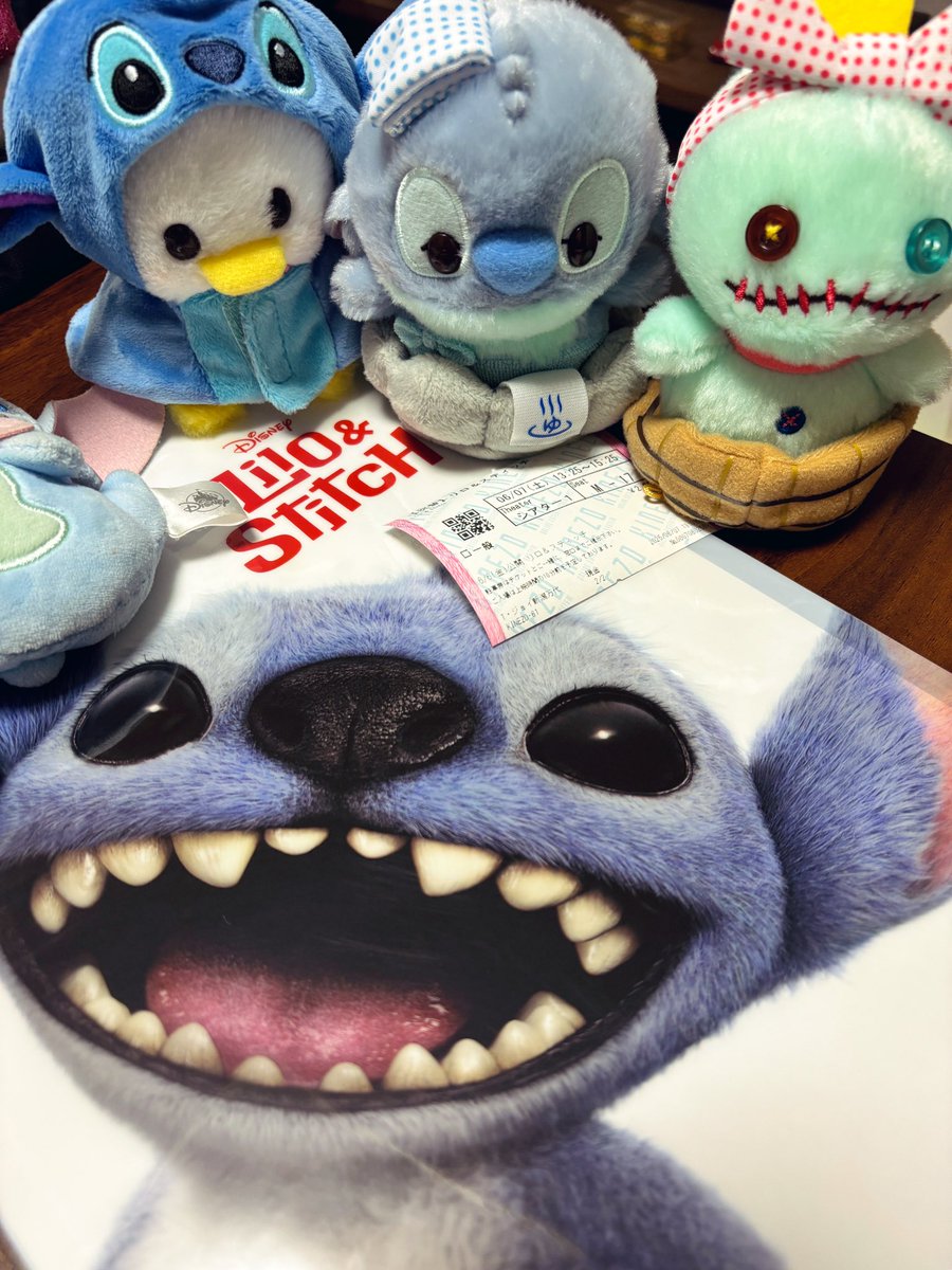 Sikinekko's tweet photo. 観てきましたー！！

実写はあまり観ないので、「こういう風になるのかー」と興味深かったです！
#スティッチ #実写版スティッチ 
#実写版リロアンドスティッチ https://t.co/eLm8EwBfPS
