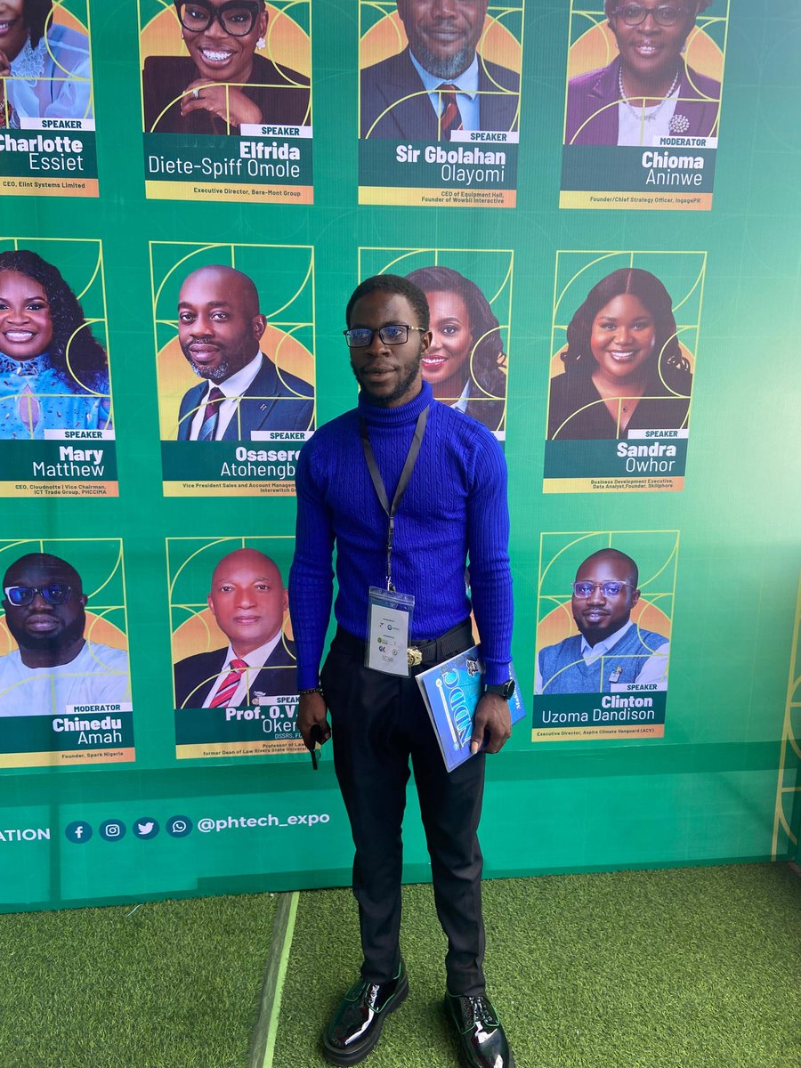 Henryglowz's tweet photo. Just got back from the PH Tech Expo 2025 in Port Harcourt—and wow, what an experience! 🚀🔥
From powerful keynotes to deep networking and a wild after-party, here’s a quick recap of my time at #PHTechExpo 👇🏽🧵 https://t.co/nf7tNkONqH