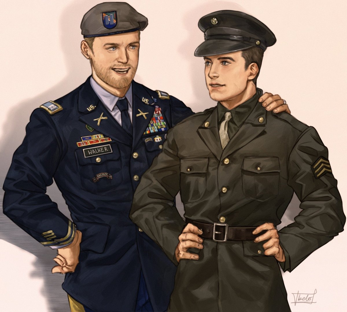 2024 -> 1942 #Thunderbolts #JohnWalker #buckybarnes