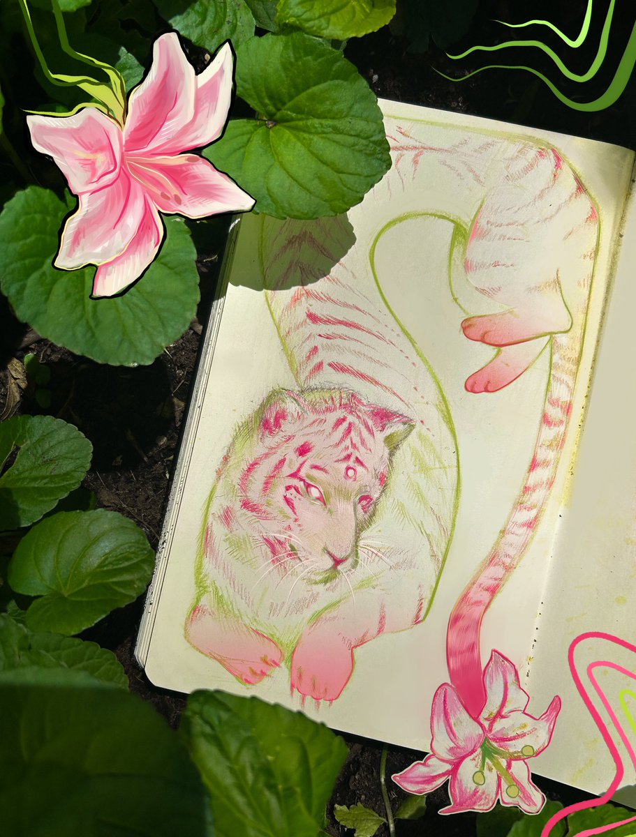 aryxzu's tweet image. tiger lily