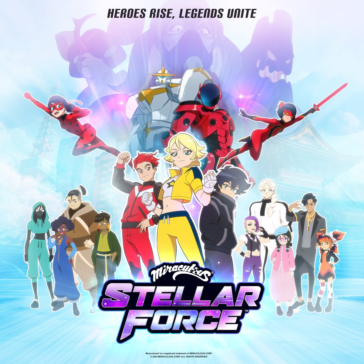 Miraculous: Stellar Force is here! Special premiere coming in 2025 on Disney Channel and Disney+.

#MiraculousStellarForce #AnimeAdventure