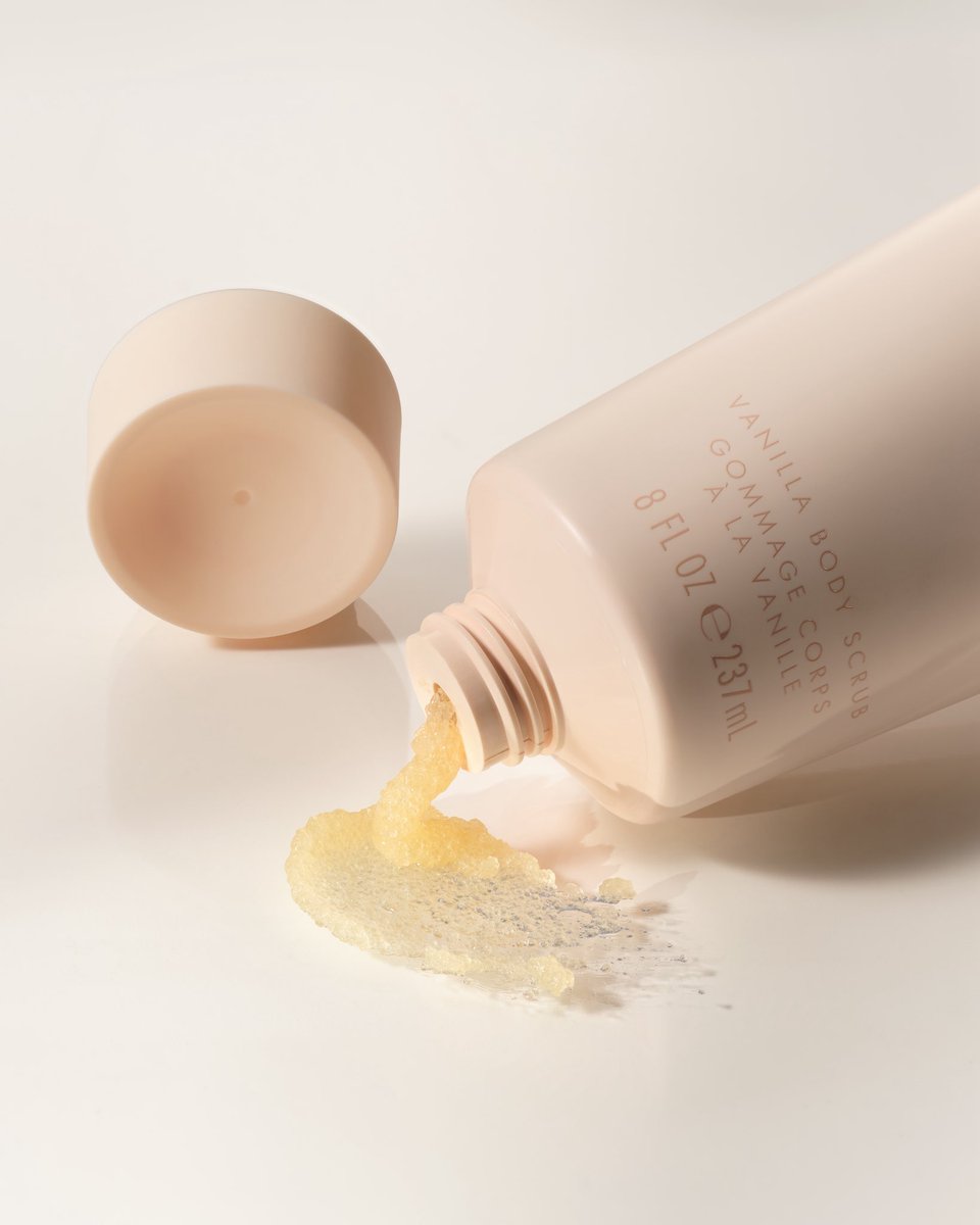 summer skin reset with our vanilla body scrub 🤍 shop now at kylieskin.com!