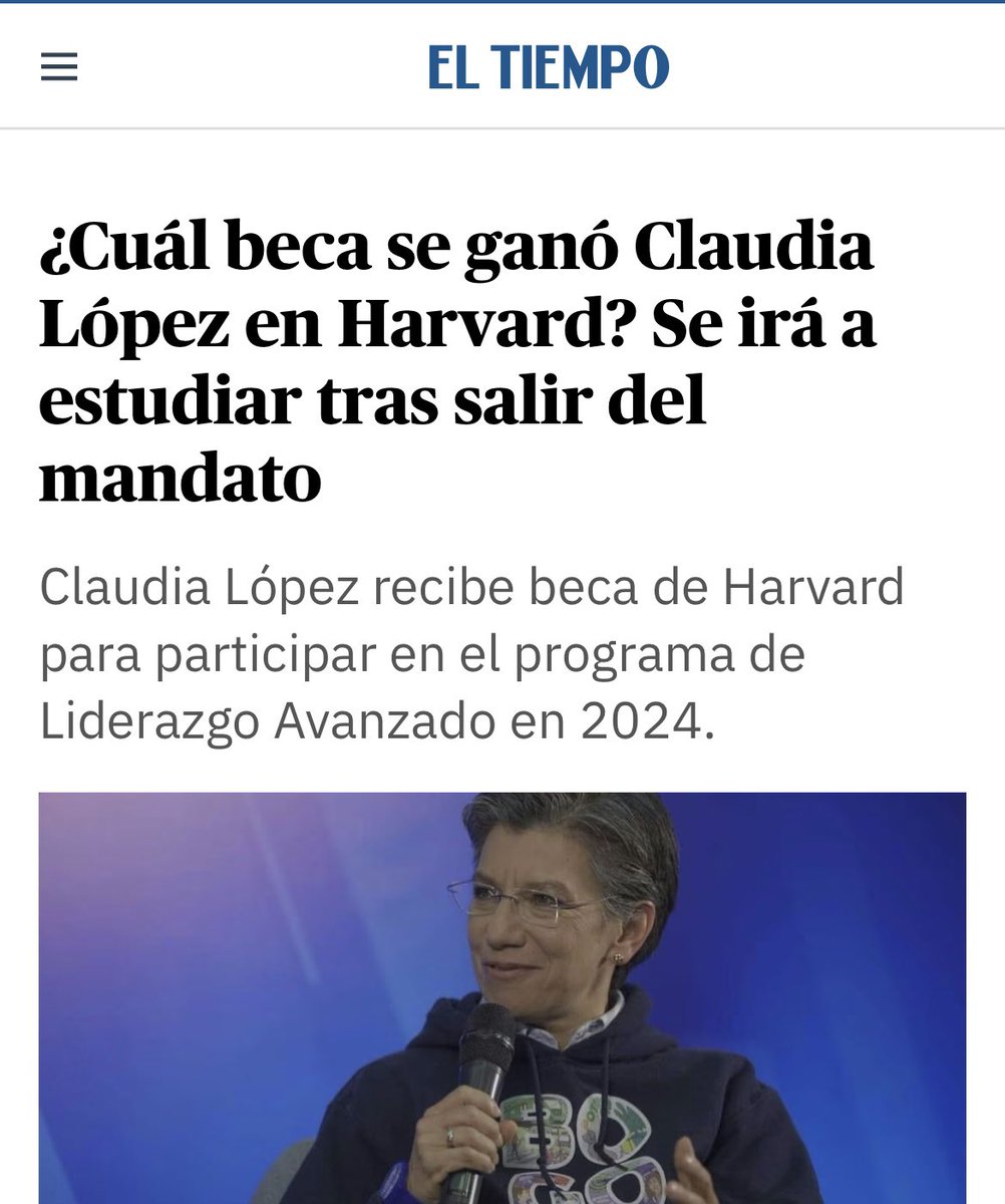 gloriacemaba's tweet photo. @MafeCarrascal @ClaudiaLopez https://t.co/gNo4RtMVJ9
