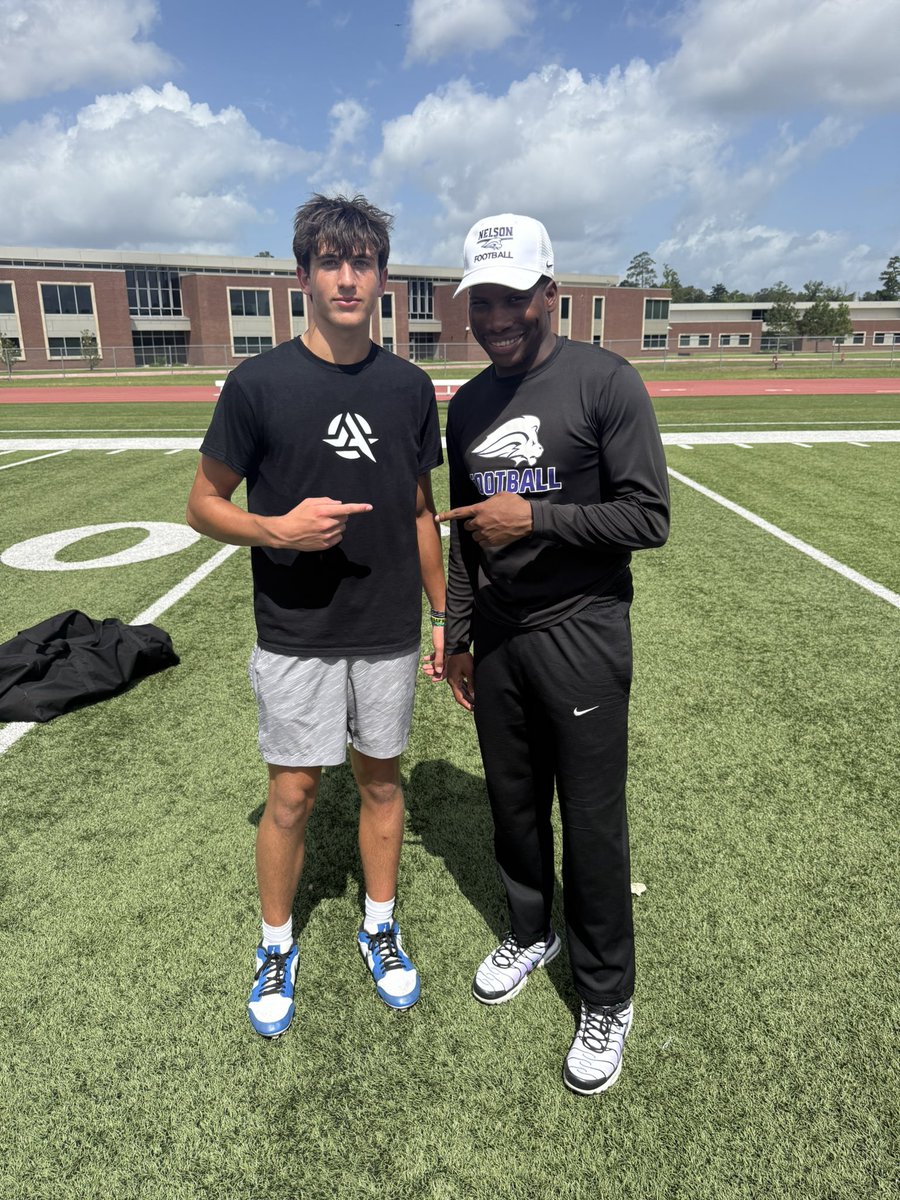 Jayce byers (@jaycebyers26) on Twitter photo Wow! After a great conversation with <a href="/Coach_MacSAGU/">Blake McCulloch</a> I’m blessed to say I received my first offer from <a href="/NelsonUFootball/">NELSON Football</a> #AGTG #SFAW
<a href="/CoachBence/">Christopher Bence</a> <a href="/CoachRTurner_/">Reginald Turner II</a> <a href="/KWCoachMel/">Cale Melton</a> <a href="/jaylonjackson10/">Jaylon Jackson</a> Wow! After a great conversation with <a href="/Coach_MacSAGU/">Blake McCulloch</a> I’m blessed to say I received my first offer from <a href="/NelsonUFootball/">NELSON Football</a> #AGTG #SFAW
<a href="/CoachBence/">Christopher Bence</a> <a href="/CoachRTurner_/">Reginald Turner II</a> <a href="/KWCoachMel/">Cale Melton</a> <a href="/jaylonjackson10/">Jaylon Jackson</a>