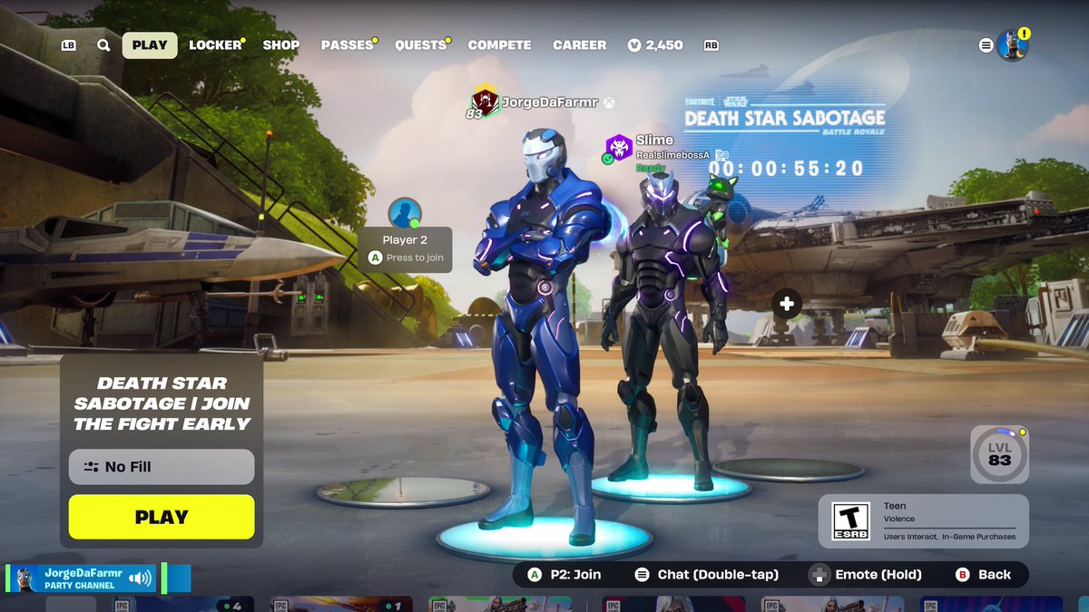 Slime flexing his omega lights on me😭