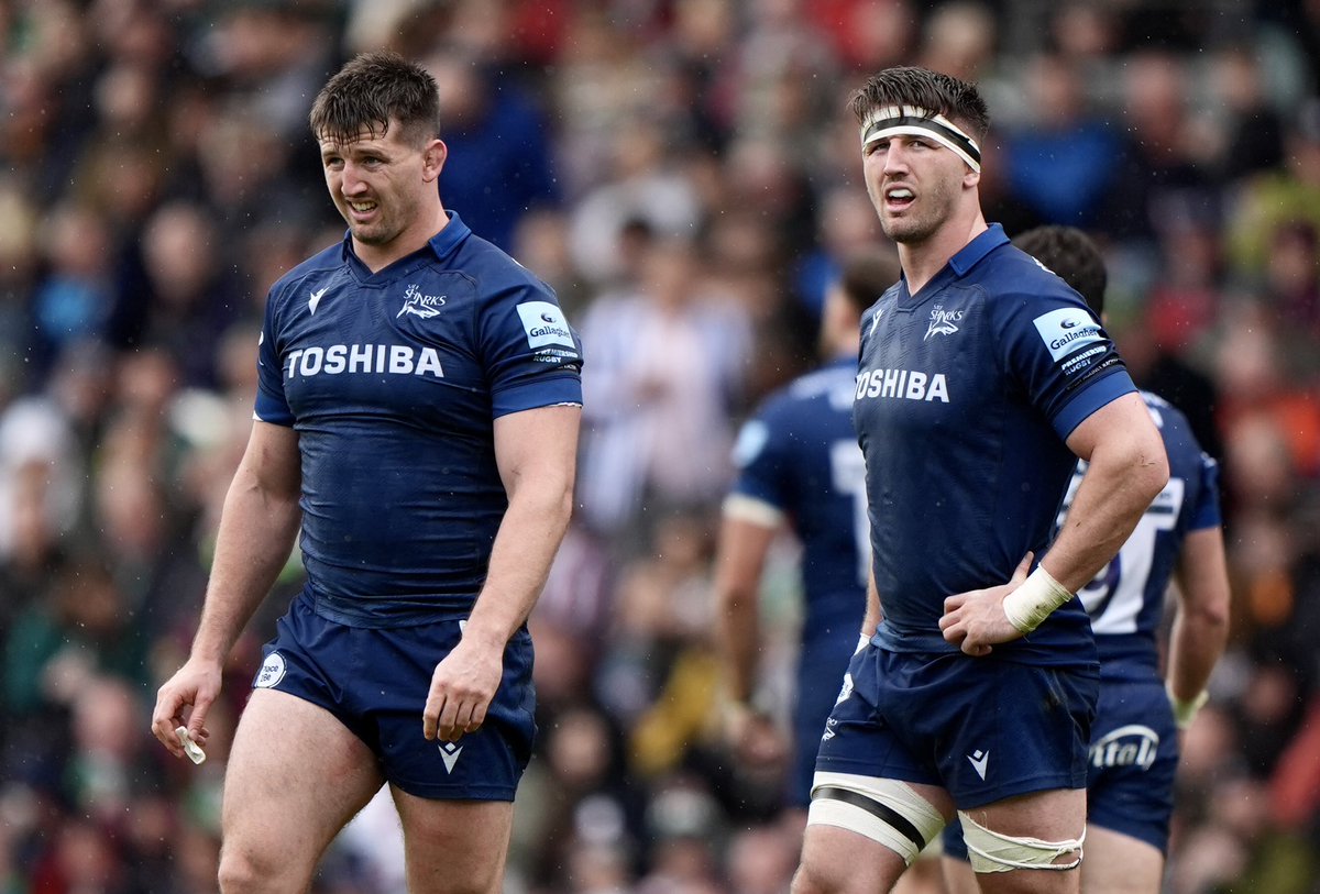 jjgiddens's tweet image. Leicester Tigers beat Sale Sharks in the Gallagher Premiership play-off semi-final at Mattioli Woods Welford Road Stadium