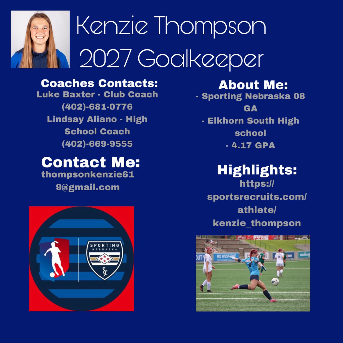 <a href="/ImYouthSoccer/">ECNL/GA/Recruiting/College Soccer</a> Cant Wait!

sportsrecruits.com/athlete/kenzie…