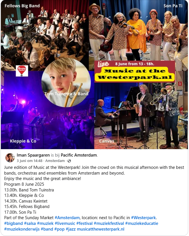 En Gratis !  Pluutje mee ! Ik mag met de Fellows meespelen.