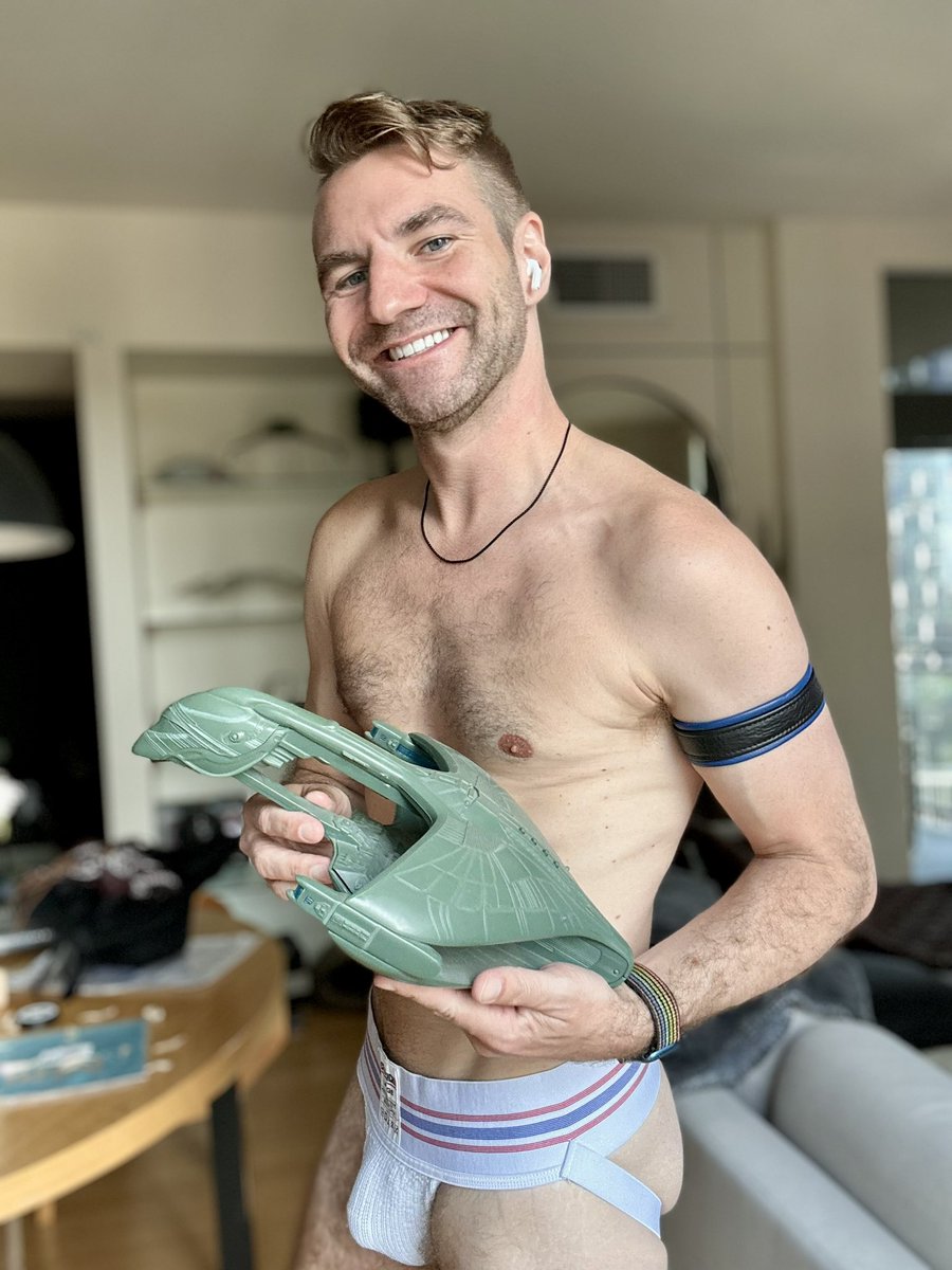 rainygay1's tweet photo. If I invite you over for Star Trek night you can touch my D'deridex 🖖🤓 https://t.co/mOmrVGQMXz