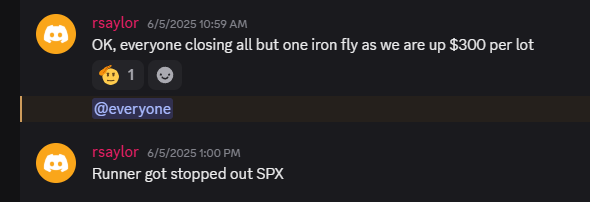 crews343's tweet photo. Wednesday and Thursdays #ironcondors on $SPX. These plays are put out near open with close suggestions throughout the day. First month is free in the #discord . #OptionsTrading $SPY $QQQ https://t.co/Hzf5VwO1gG