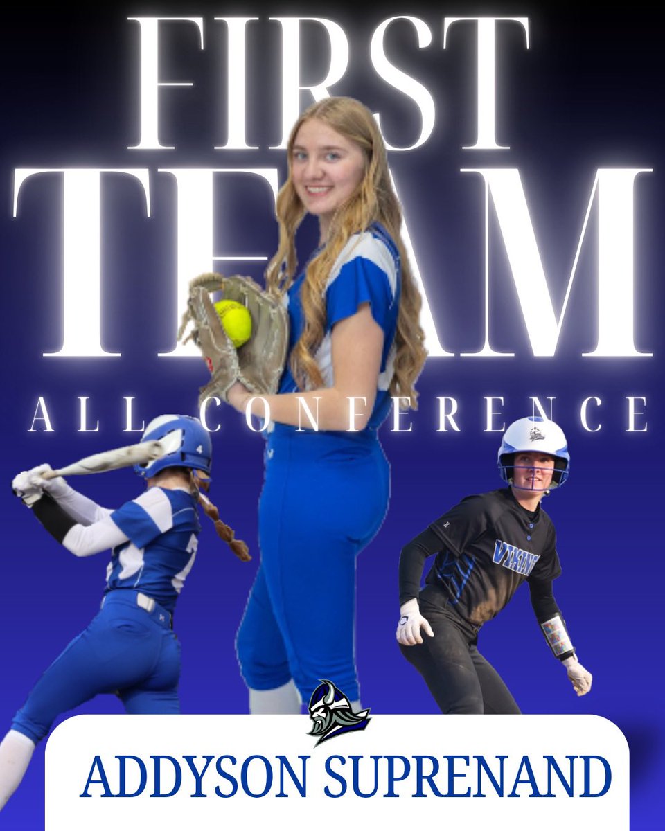 Our final selection for the 2025 Flyway All-Conference Softball Team…

Junior Addyson Suprenand was selected as a First Team honoree!

Way to go Addy!