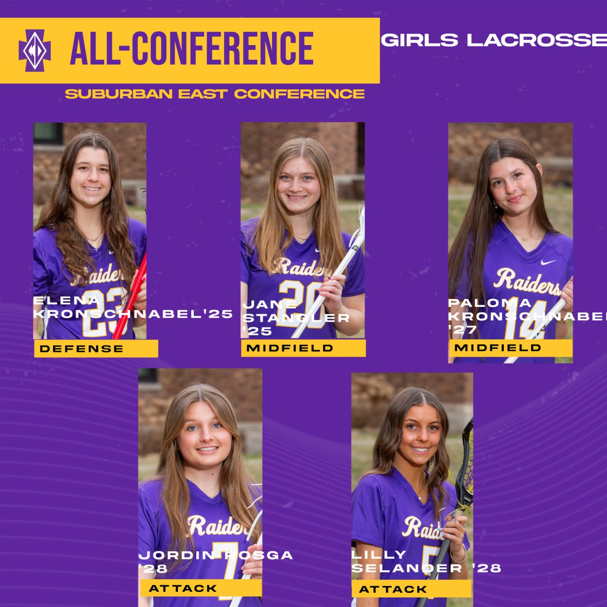 Congratulations to the following <a href="/cdh/">笑</a>.glax players who were named to the Suburban East All-Conference Team.