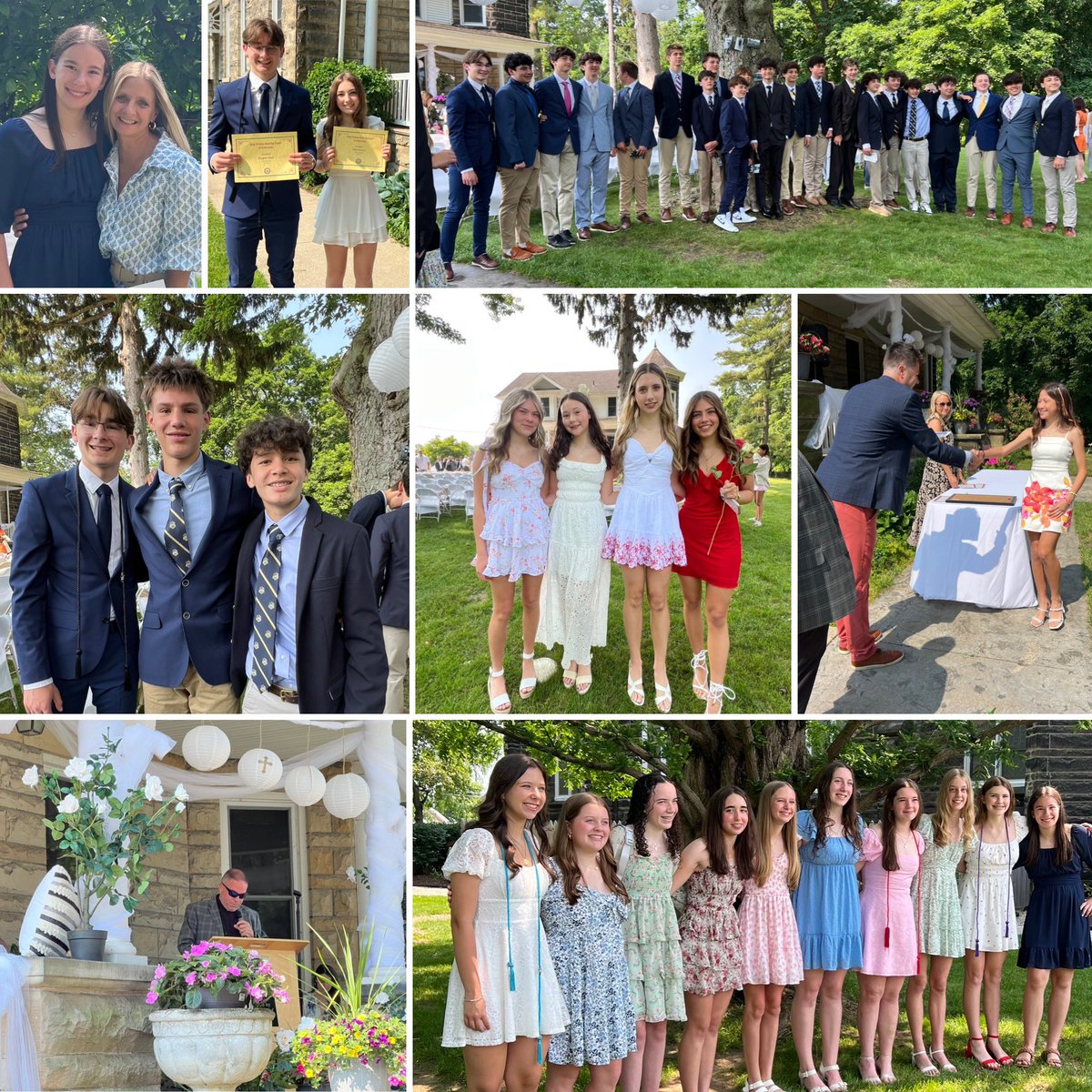 A beautiful day for our Graduation on the Grass! Congratulations graduates! 🎓