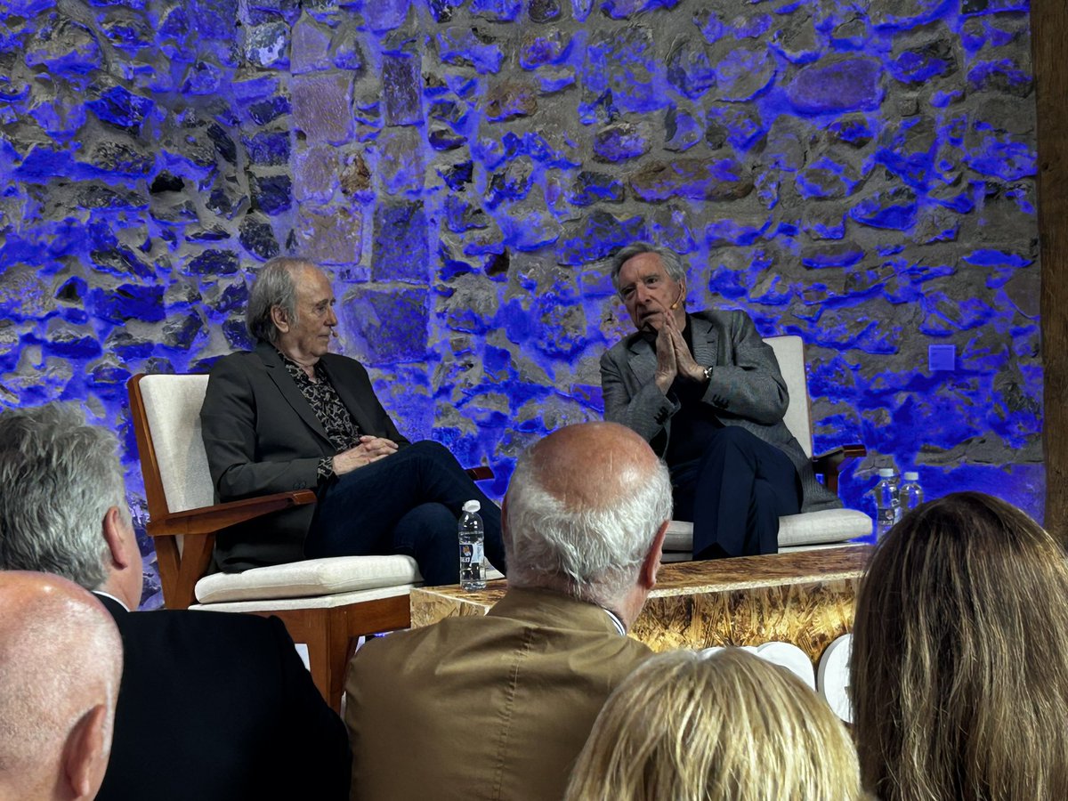 Es difícil pensar en un cierre mejor para una magnífica edición del festival de cultura y fútbol #Korner que una conversación entre Iñaki Gabilondo y Joan Manuel Serrat en <a href="/Chillida_Leku/">Chillida Leku</a>. Zorionak <a href="/RealSociedad/">Real Sociedad Fútbol</a> eta mila esker <a href="/donostia_kirola/">Donostia Kirola</a> bidailagun izatera gonbidatzeagatik