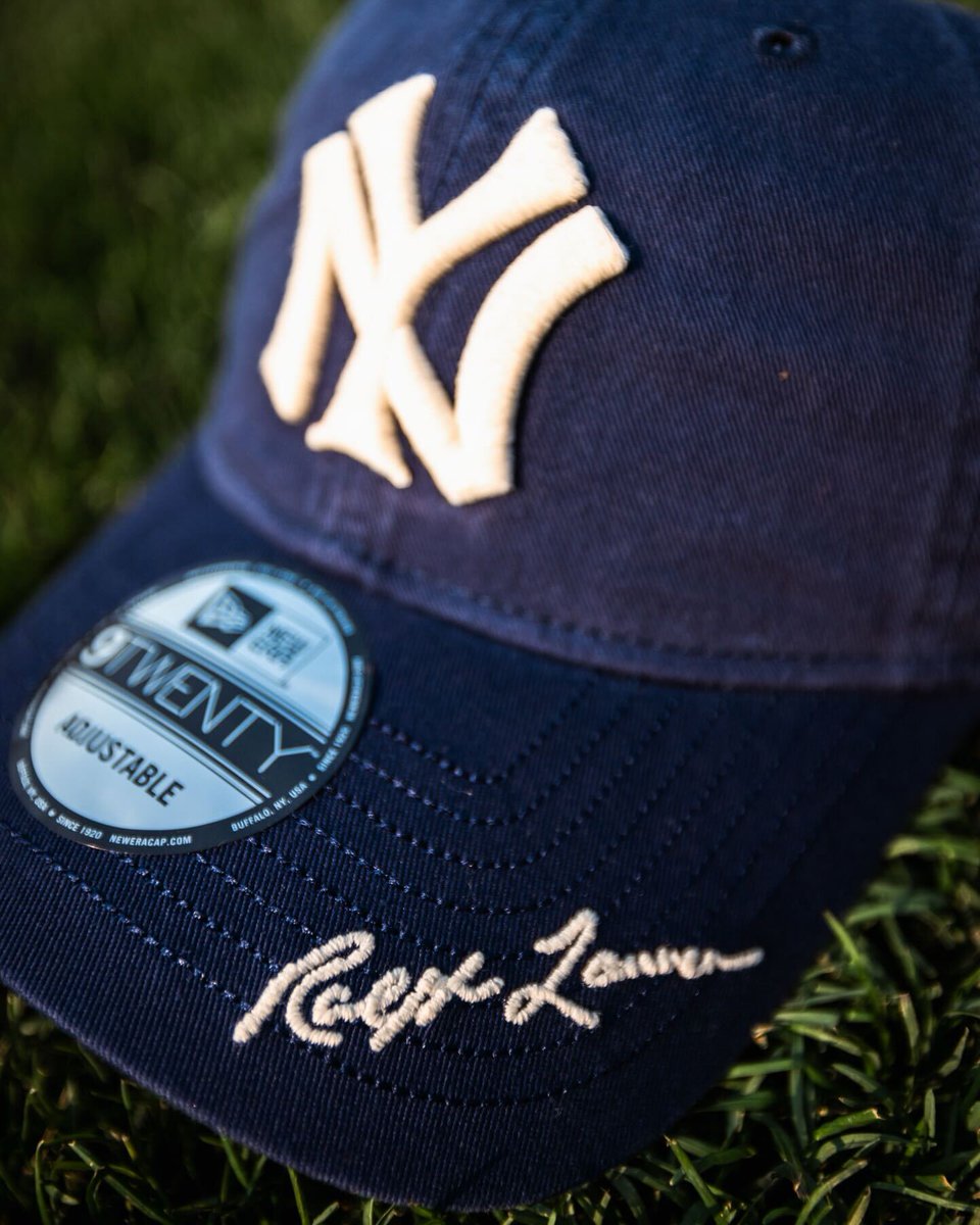 A Classic Cap 🧢 Get your @RalphLauren 9Twenty Adjustable Navy