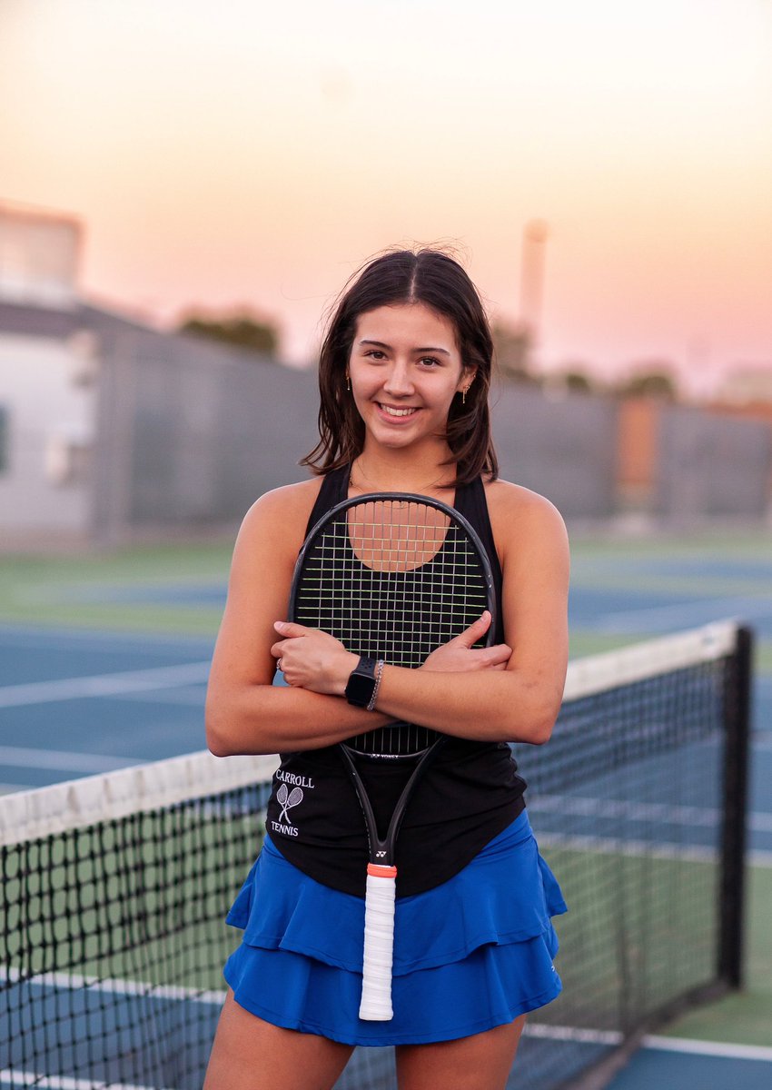 charger_tennis's tweet photo. Congratulations to our two varsity seniors Jana Beier and Kenna Shoup for an amazing school year as both received academic all state honors! Excellence in the classroom and on the court! https://t.co/FN8GjeYITr