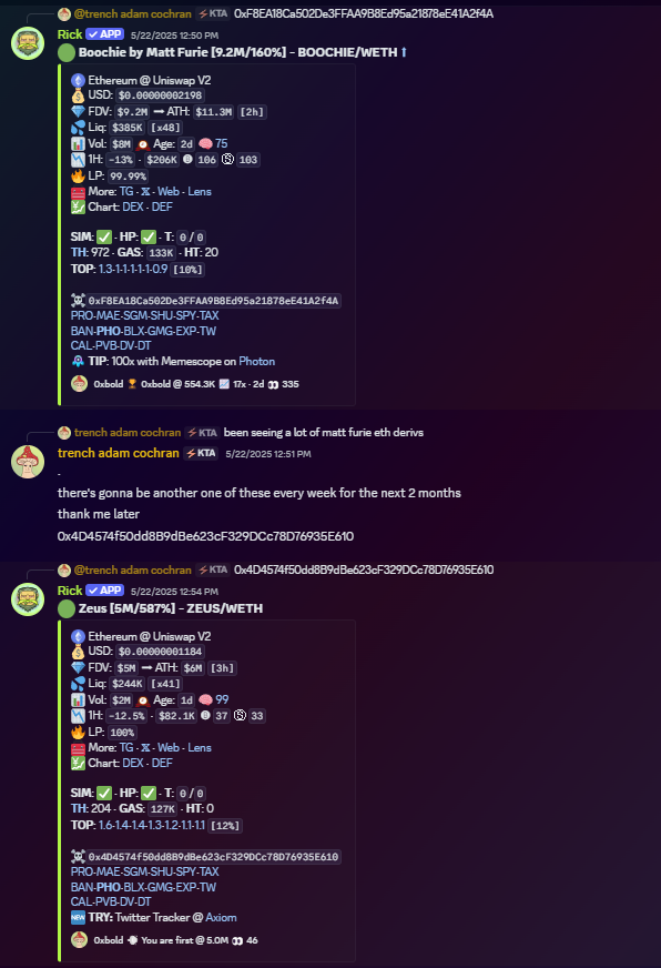 0xBold's tweet image. first we got #BOOCHIE

then we got $ZEUS

it&apos;s about time to run it back methinks