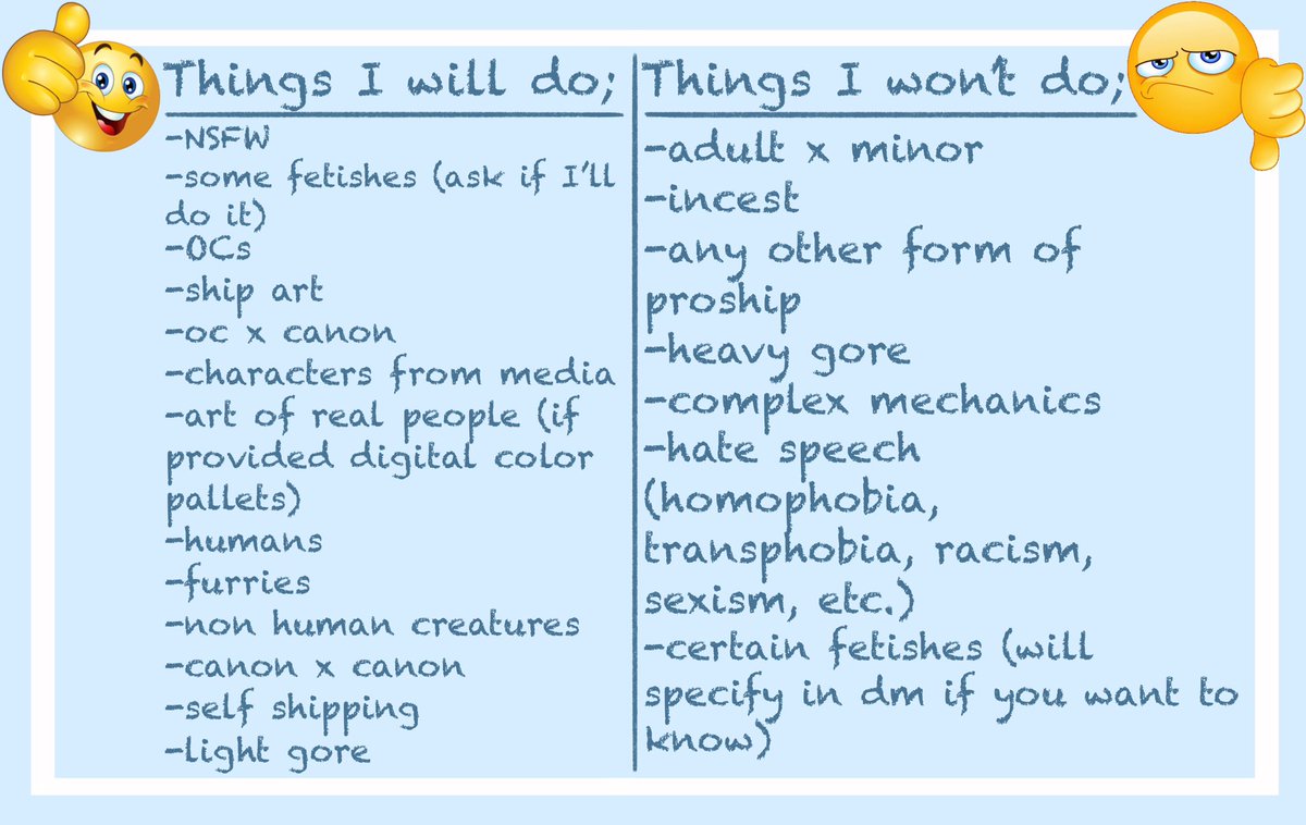 Blue 🩵 comms closed! tweet media