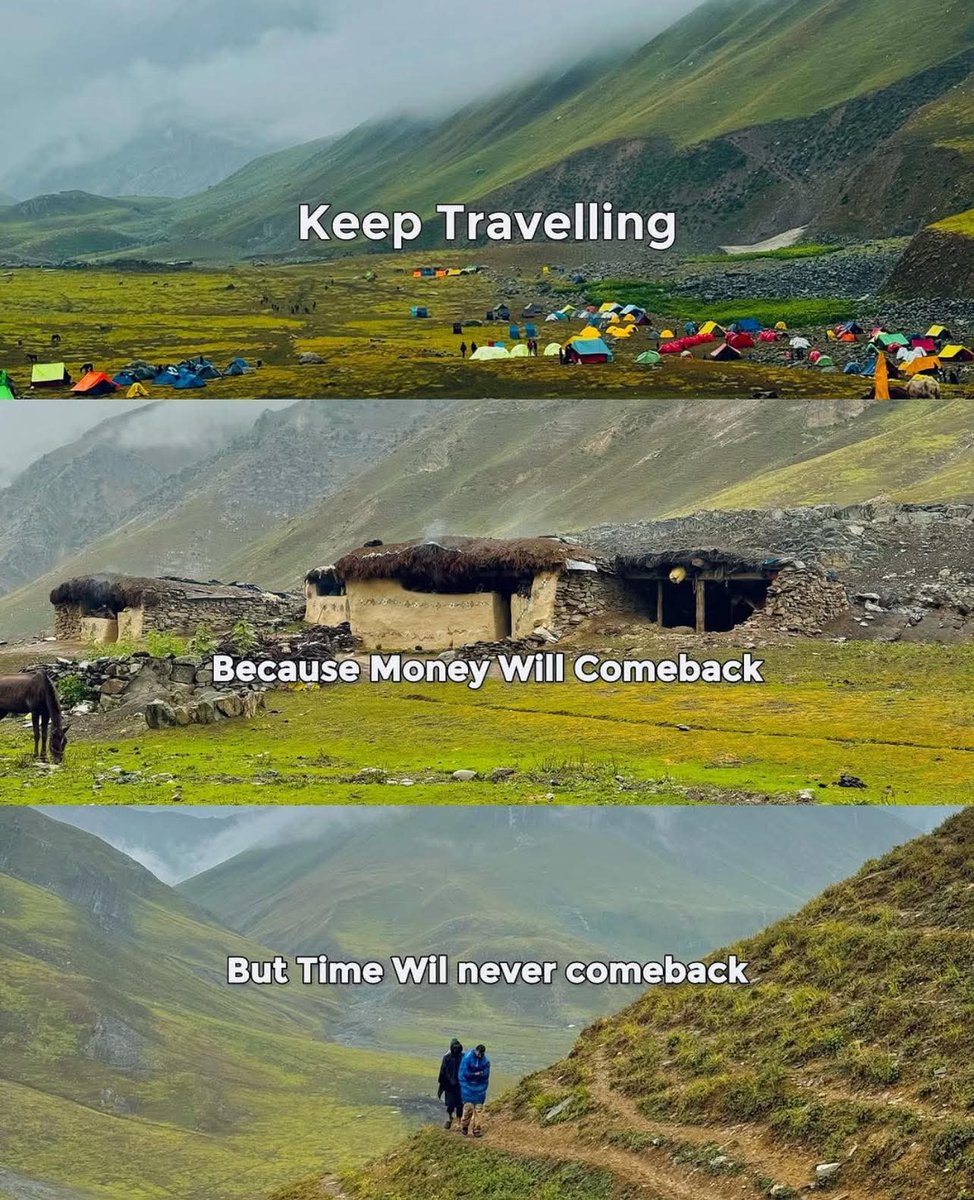 Keep travelling 🏔️ ❤️